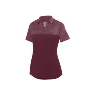 Custom Embroidered Augusta Sportswear - Women's Shadow Tonal Heather Polo