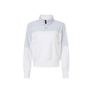 Custom Embroidered Adidas - Women's Fleece Quarter-Zip Pullover