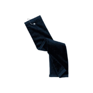 Embroidered Port Authority® Grommeted Tri-Fold Golf Towel