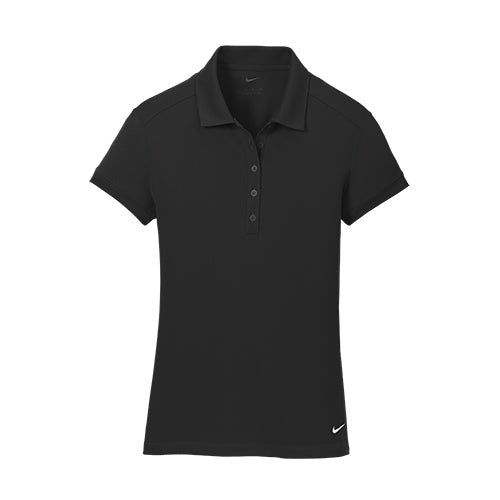 Custom Embroidered Nike Ladies Dri-FIT Solid Icon Pique Modern Fit Polo - 746100