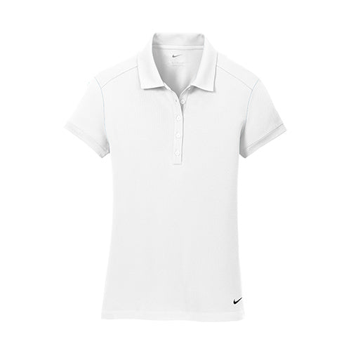 Custom Embroidered Nike Ladies Dri-FIT Solid Icon Pique Modern Fit Polo - 746100