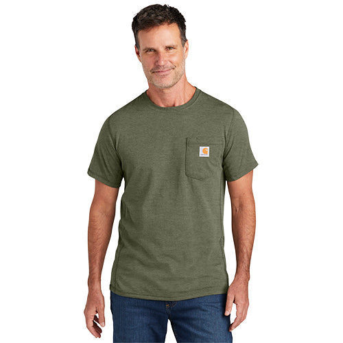 Custom Embroidered Carhartt Force® Short Sleeve Pocket T-Shirt - CT106652