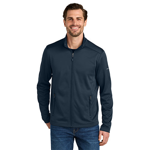 Custom Embroidered Eddie Bauer® Smooth Mid Layer Fleece Full-Zip - EB2460