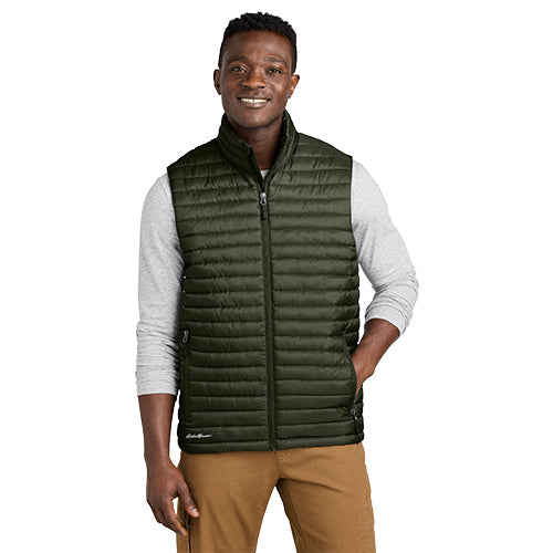 Custom Embroidered Eddie Bauer® Packable Quilted Vest - EB516