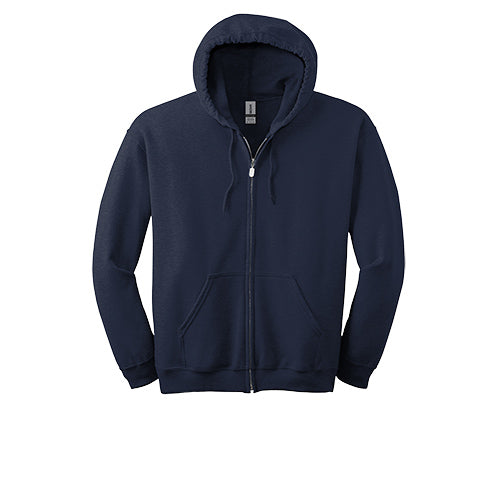 Gildan full best sale zip hoodie