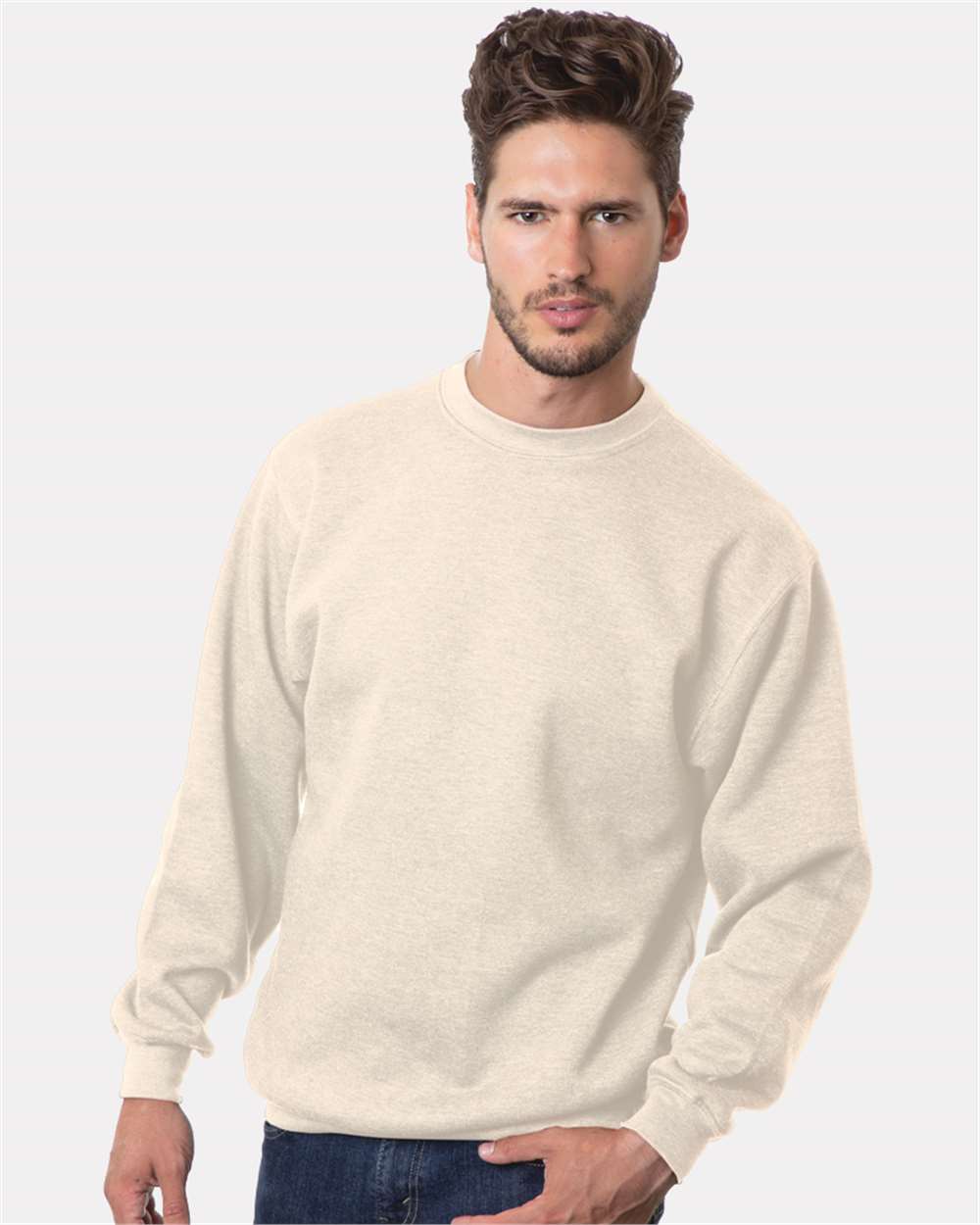 Bayside BA960 9.5 oz., 80/20 Pullover Hooded Sweatshirt