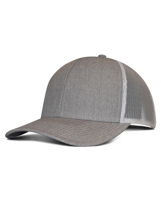 Custom Embroidered Fahrenheit Heathered Cotton Polyester Trucker Hat