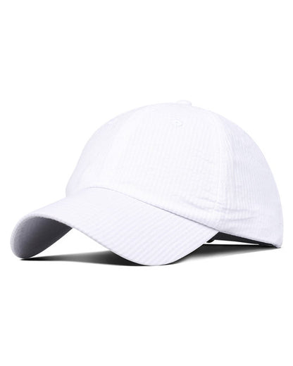 Custom Embroidered Fahrenheit Light Weight Cotton Seersucker Cap