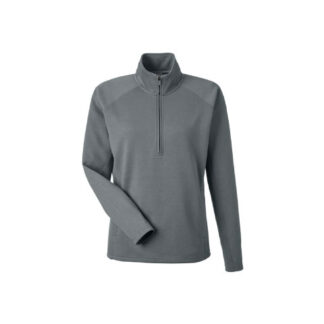 Custom Embroidered J. America - Women's Apex Fleece Quarter-Zip Pullover