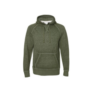 Custom Embroidered J. America - Vintage Zen Fleece Hooded Sweatshirt