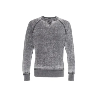 Custom Embroidered J. America - Vintage Zen Fleece Crewneck Sweatshirt