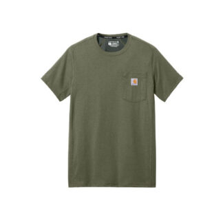 Custom Embroidered Carhartt Force® Short Sleeve Pocket T-Shirt