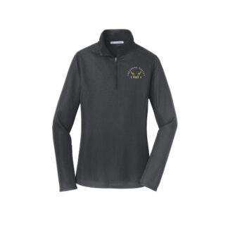 Treasure Valley Rodeo 1 Logo Port Authority® Ladies Pinpoint Mesh 1/2-Zip