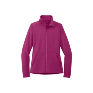Custom Embroidered Port Authority® Women's Accord Stretch Fleece Full-Zip