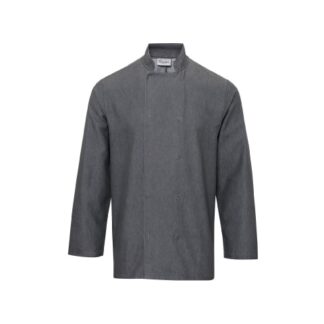 Custom Embroidered Reprime Unisex Denim Chef's Jacket