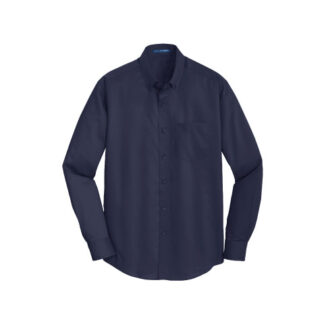 Custom Embroidered Port Authority® SuperPro™ Twill Shirt