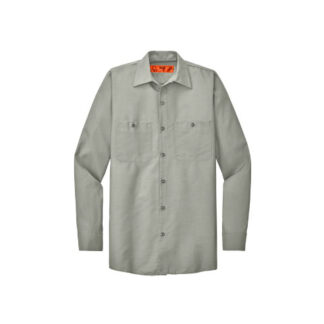 Custom Embroidered Red Kap® Long Size, Long Sleeve Industrial Work Shirt