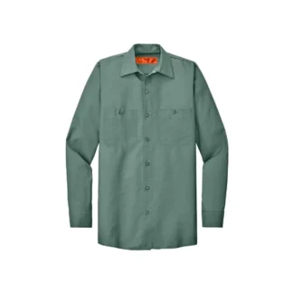 Custom Embroidered Red Kap® Long Sleeve Industrial Work Shirt