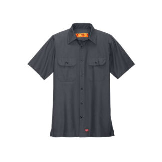 Custom Embroidered Red Kap® Short Sleeve Solid Ripstop Shirt