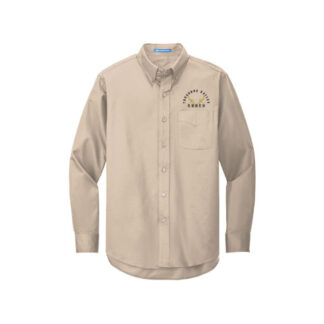Treasure Valley Rodeo Port Authority® 1 logo Long Sleeve Easy Care Shirt - S608 Stone