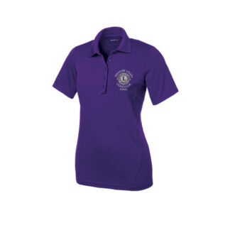 Treasure Valley Lions 1 Logo Ladies Port Authority®Sport-Tek® Dry Zone® Raglan Accent Polo - L475