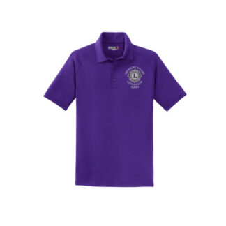 Treasure Valley Lions 1 Logo Port Authority®Sport-Tek® Dry Zone® Raglan Accent Polo - T475